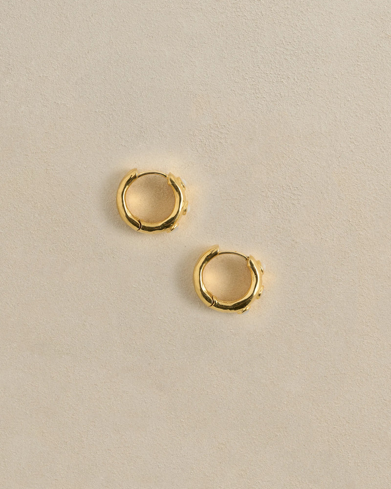 Stone Tube hoop by Pamela Love – Earrings in #product_material# (#product_color#). 
