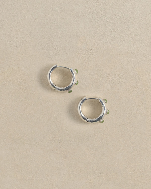 Stone Tube hoop by Pamela Love – Earrings in #product_material# (#product_color#). 