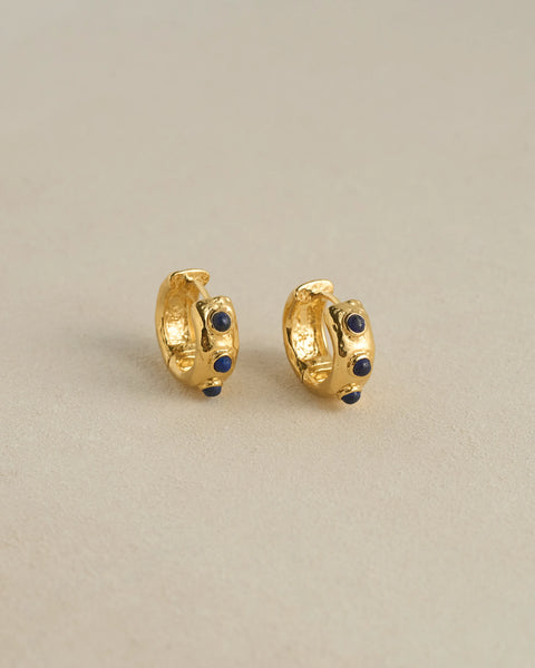 Stone Tube hoop by Pamela Love – Earrings in #product_material# (#product_color#).  stone-tube-hoop