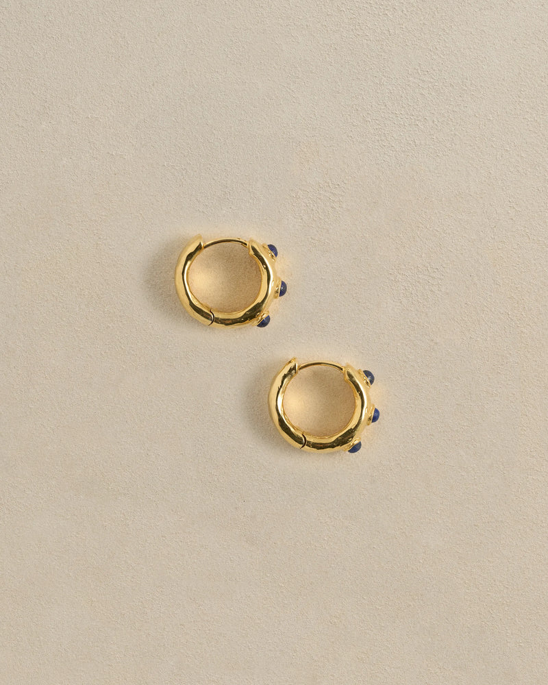Stone Tube hoop by Pamela Love – Earrings in #product_material# (#product_color#). 