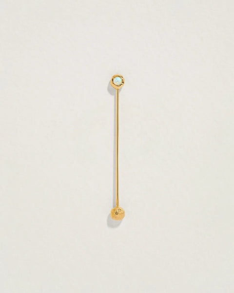 Straight Barbell by Pamela Love – Piercing in #product_material# (#product_color#).  straight-barbell-opal