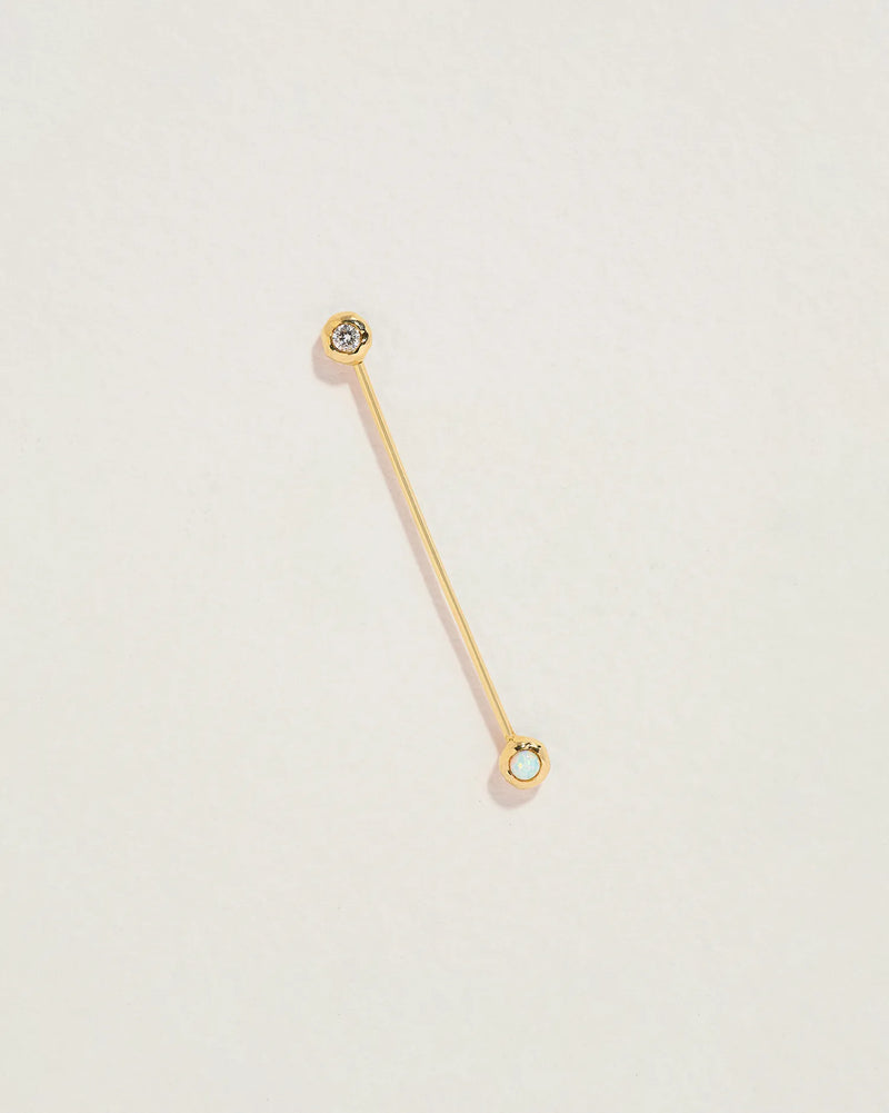 Straight Barbell by Pamela Love – Piercing in #product_material# (#product_color#). 