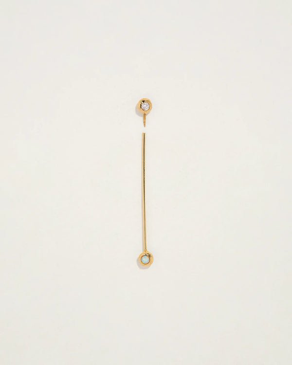 Straight Barbell by Pamela Love – Piercing in #product_material# (#product_color#). 