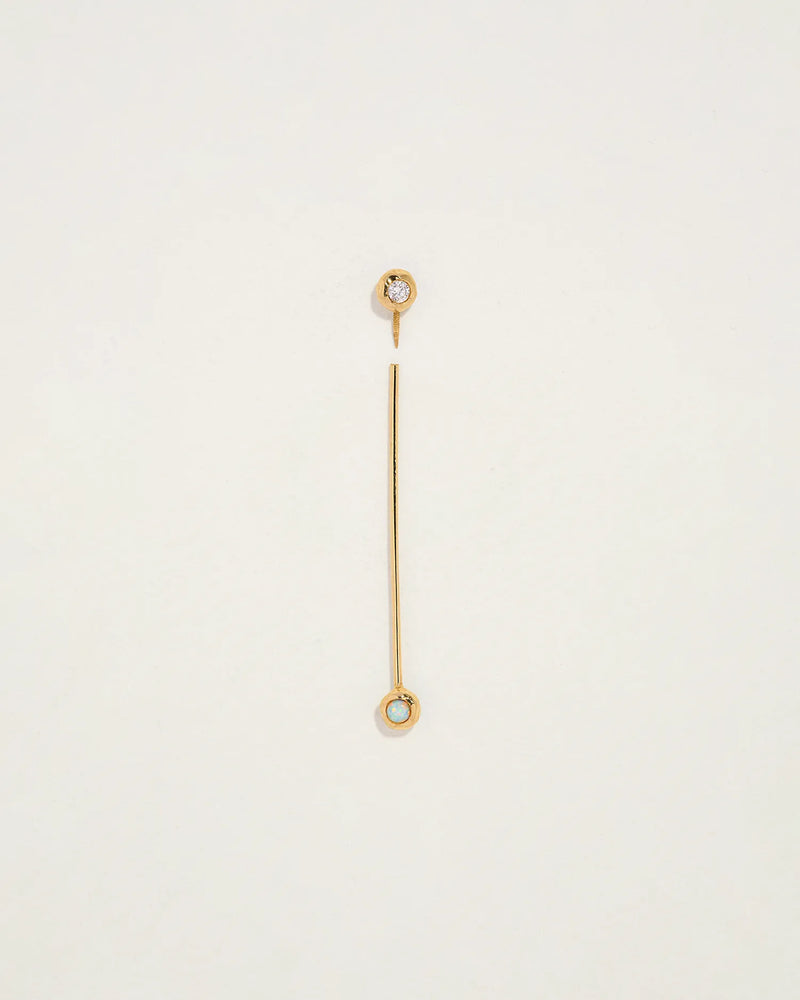 Straight Barbell by Pamela Love – Piercing in #product_material# (#product_color#). 