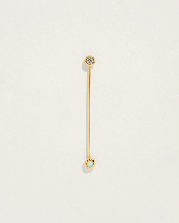 Straight Barbell by Pamela Love – Piercing in #product_material# (#product_color#). 