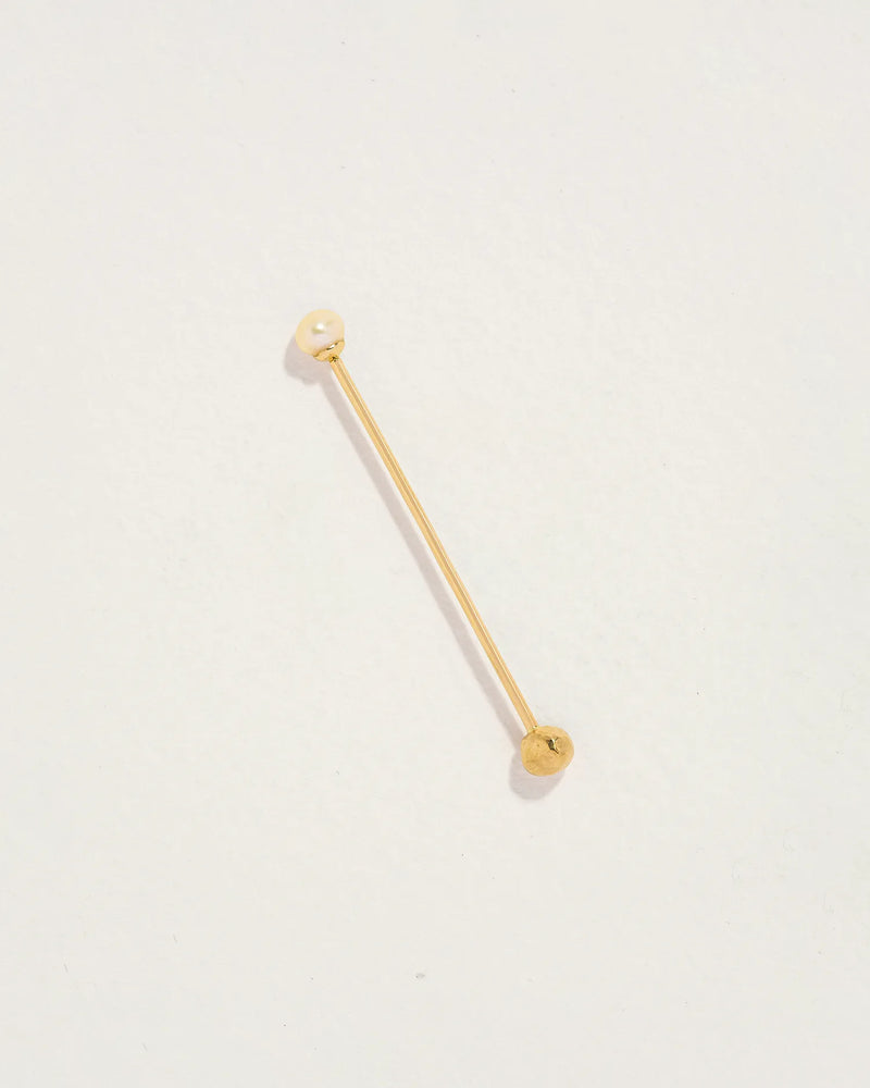 Straight Barbell by Pamela Love – Piercing in #product_material# (#product_color#). 