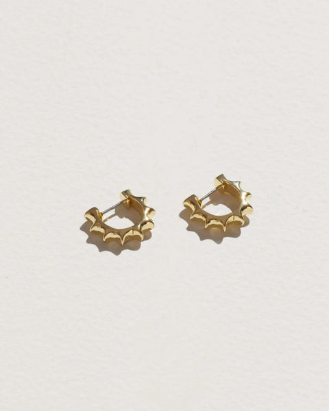 Sun Hoop Earrings by Pamela Love – Earrings in #product_material# (#product_color#). 