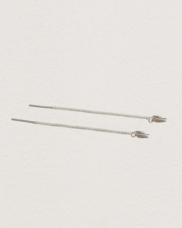 Suspension Ear Threaders by Pamela Love – Earrings in #product_material# (#product_color#). 