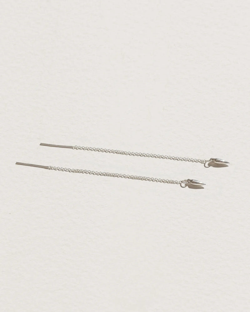 Suspension Ear Threaders by Pamela Love – Earrings in #product_material# (#product_color#). 