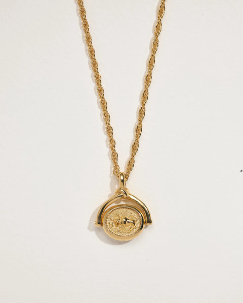 Taurus Spinner Pendant by Pamela Love – Necklaces in #product_material# (#product_color#). 