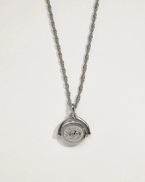 Taurus Spinner Pendant by Pamela Love – Necklaces in #product_material# (#product_color#). 