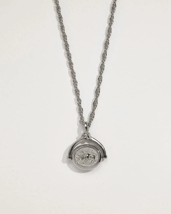 Taurus Spinner Pendant by Pamela Love – Necklaces in #product_material# (#product_color#). 