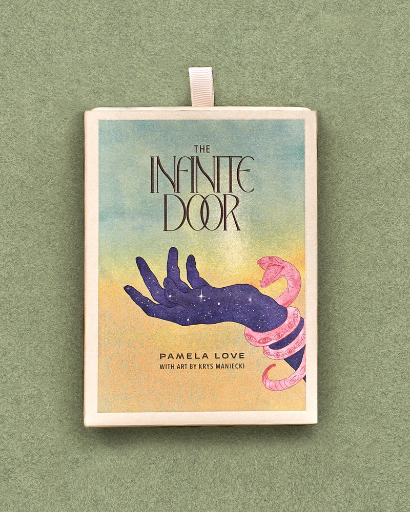 The Infinite Door: A Tarot Deck and Guide Book by Pamela Love – Objects in #product_material# (#product_color#). 