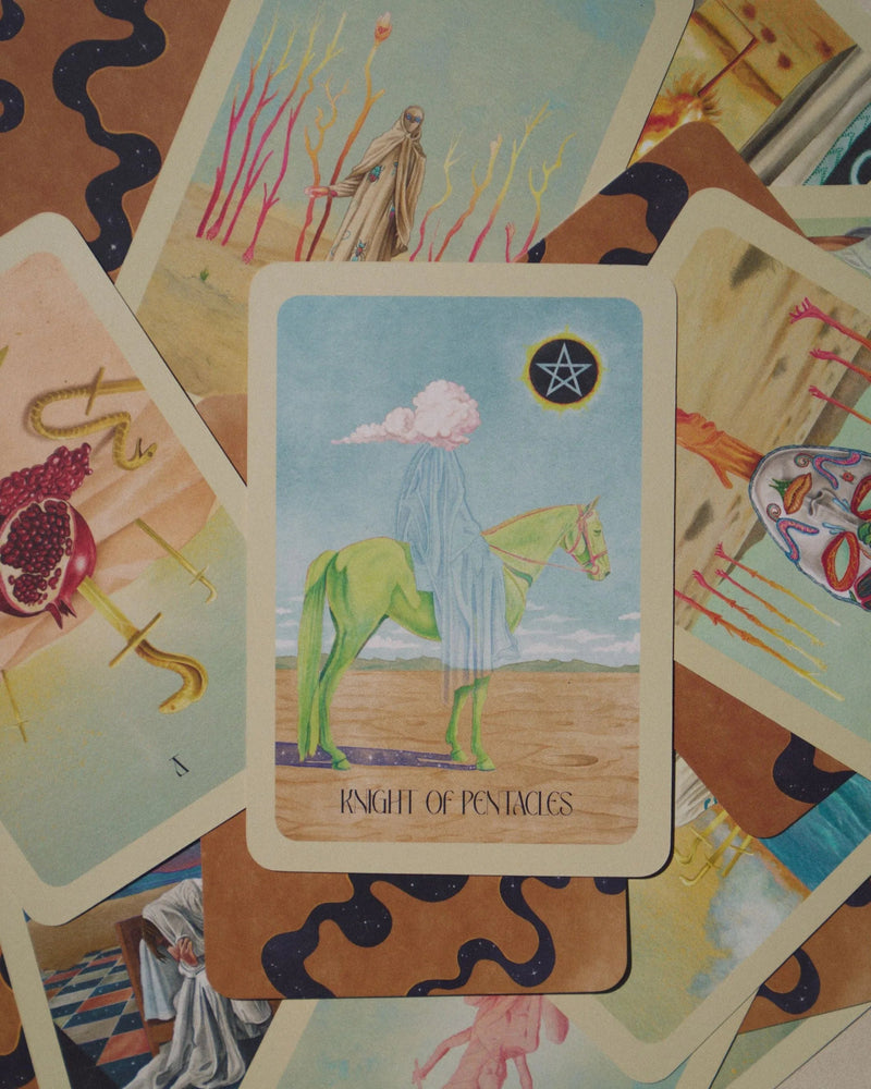 The Infinite Door: A Tarot Deck and Guide Book by Pamela Love – Objects in #product_material# (#product_color#). 