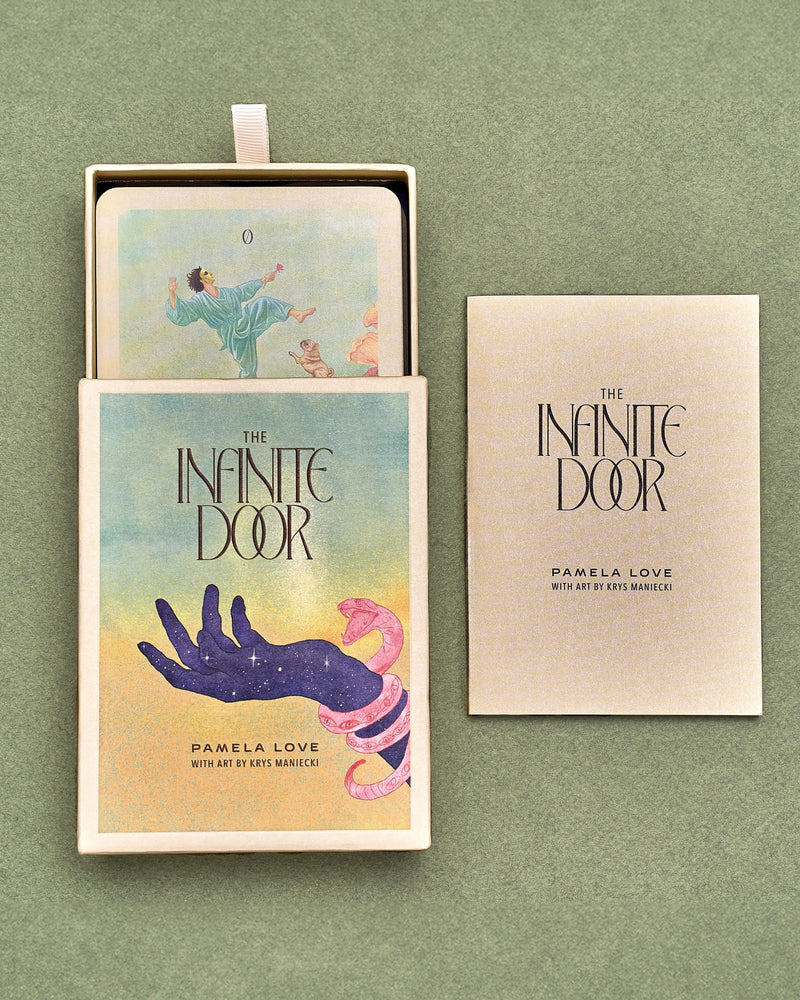The Infinite Door: A Tarot Deck and Guide Book by Pamela Love – Objects in #product_material# (#product_color#). 