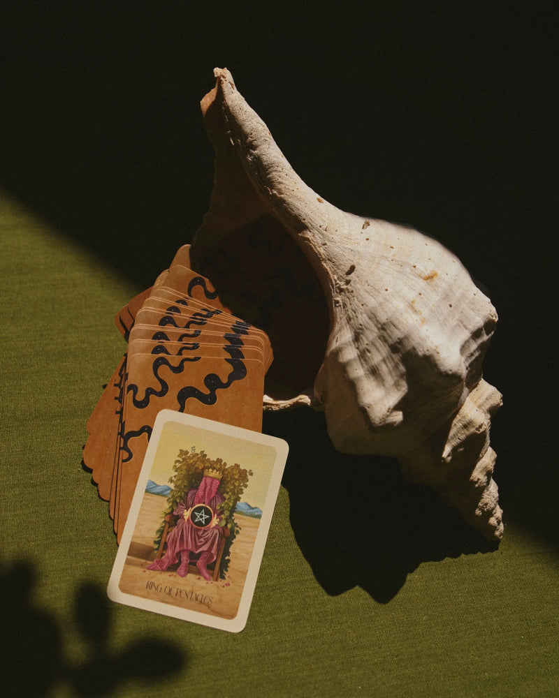 The Infinite Door: A Tarot Deck and Guide Book by Pamela Love – Objects in #product_material# (#product_color#). 