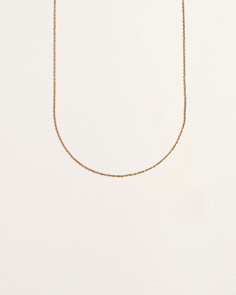 Thin Cable Chain by Pamela Love – Necklaces in #product_material# (#product_color#). 