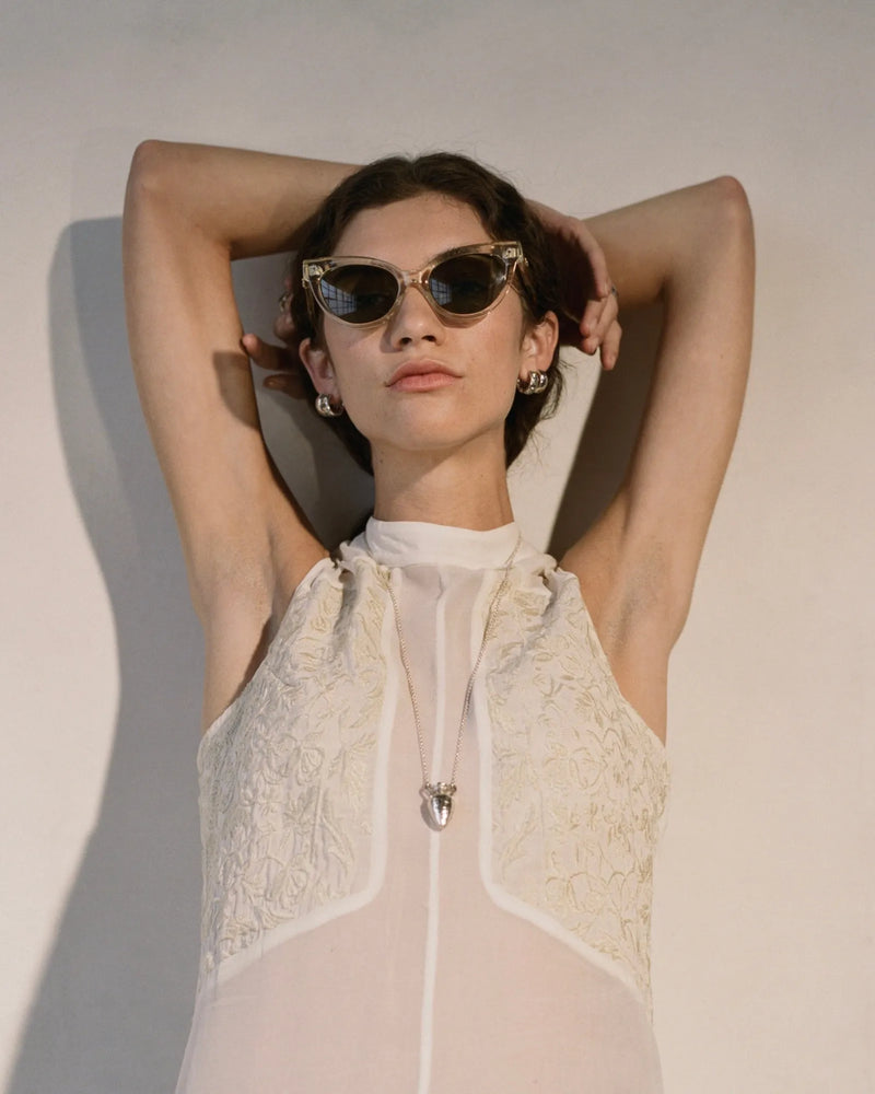 Tube hoop by Pamela Love – Earrings in #product_material# (#product_color#). 