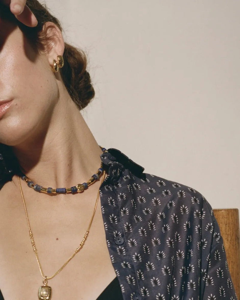 Tube hoop by Pamela Love – Earrings in #product_material# (#product_color#). 