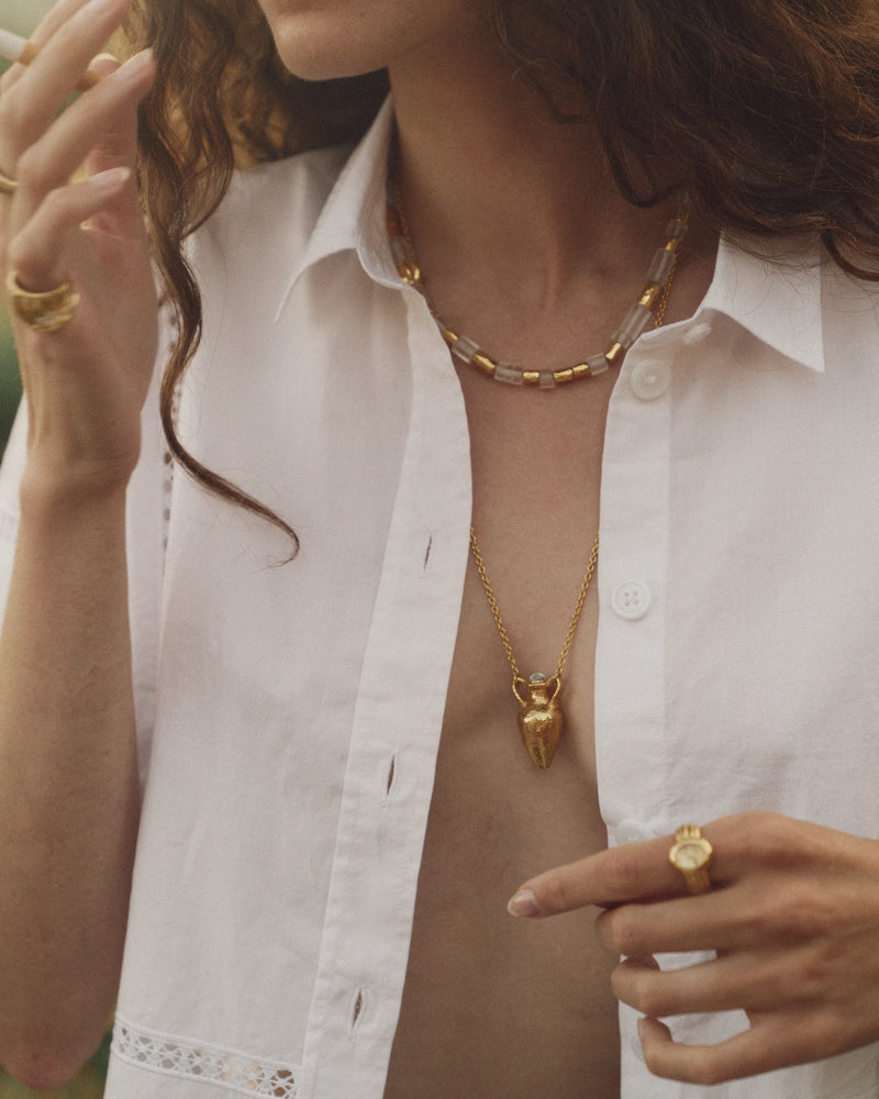 Valentine Necklace by Pamela Love – Necklaces in #product_material# (#product_color#). 