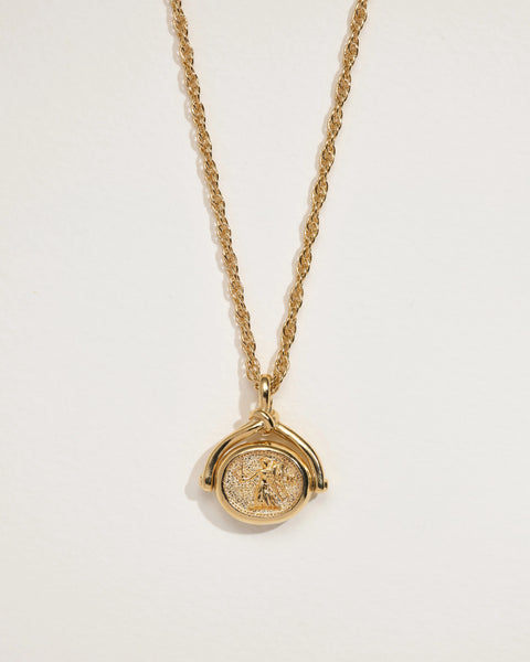 Virgo Spinner Pendant by Pamela Love – Necklaces in #product_material# (#product_color#). 