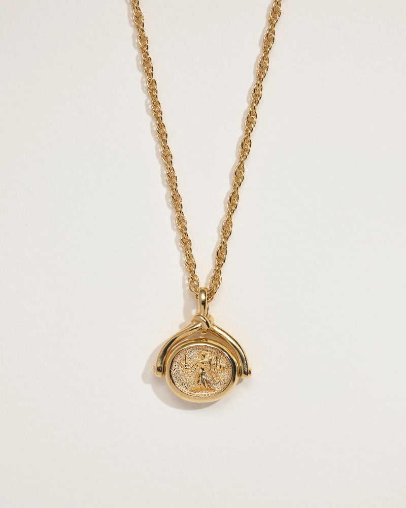 Virgo Spinner Pendant by Pamela Love – Necklaces in #product_material# (#product_color#). 