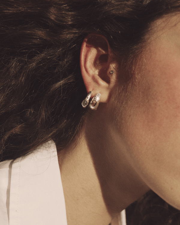 Vivianna Hoops by Pamela Love – Earrings in #product_material# (#product_color#).