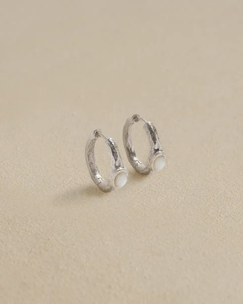 Vivianna Hoops by Pamela Love – Earrings in #product_material# (#product_color#). 