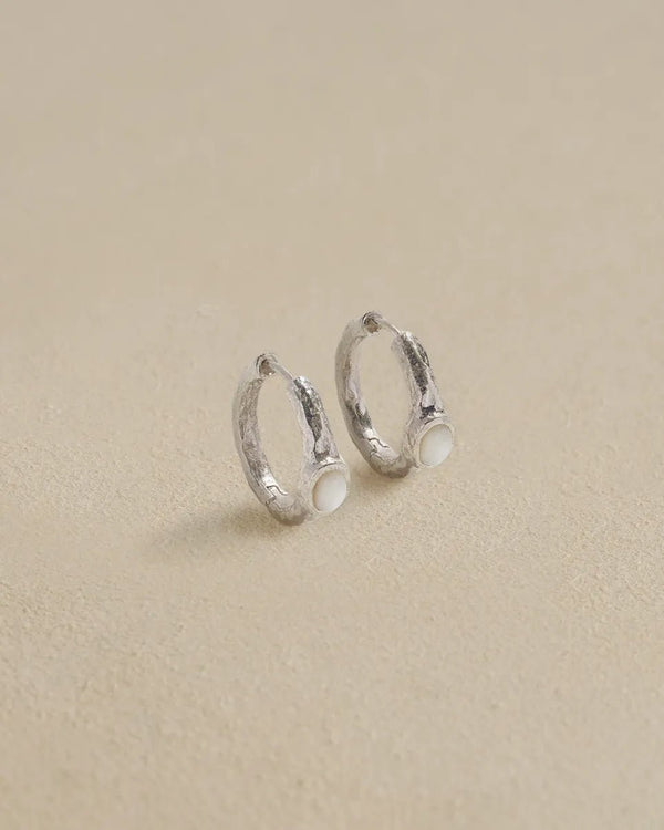 Vivianna Hoops by Pamela Love – Earrings in #product_material# (#product_color#). 