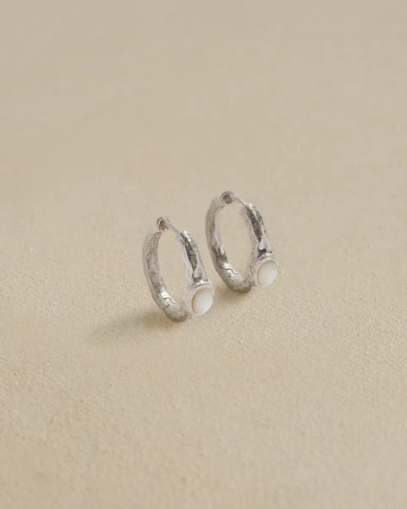 Vivianna Hoops by Pamela Love – Earrings in #product_material# (#product_color#). 