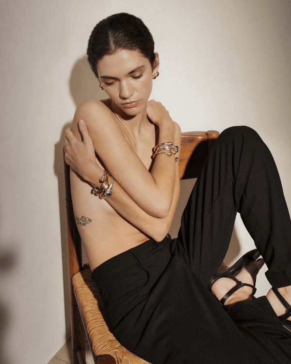 Vivianna Locket Cuff by Pamela Love – Bracelets in #product_material# (#product_color#).