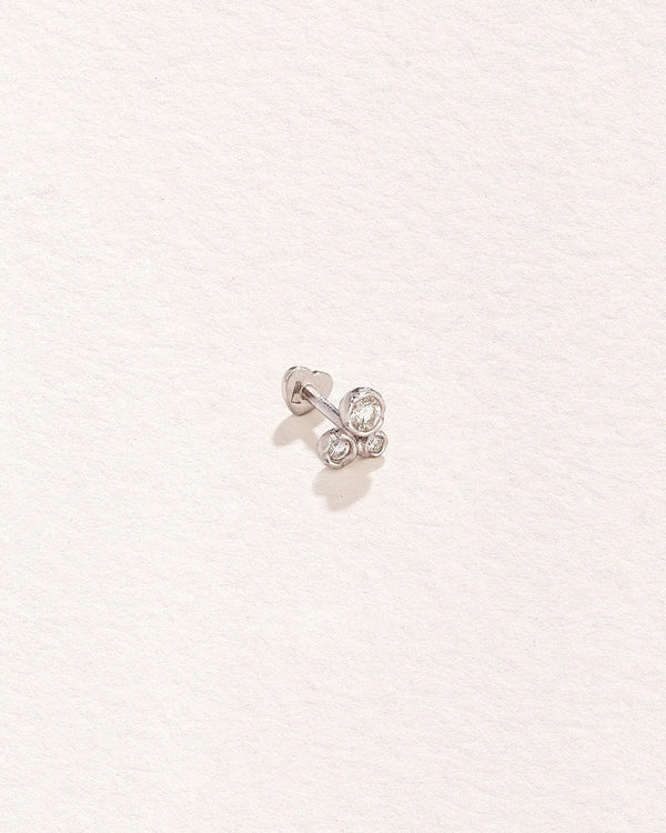 Molten Trio Stud by Pamela Love – Piercing in #product_material# (#product_color#). 