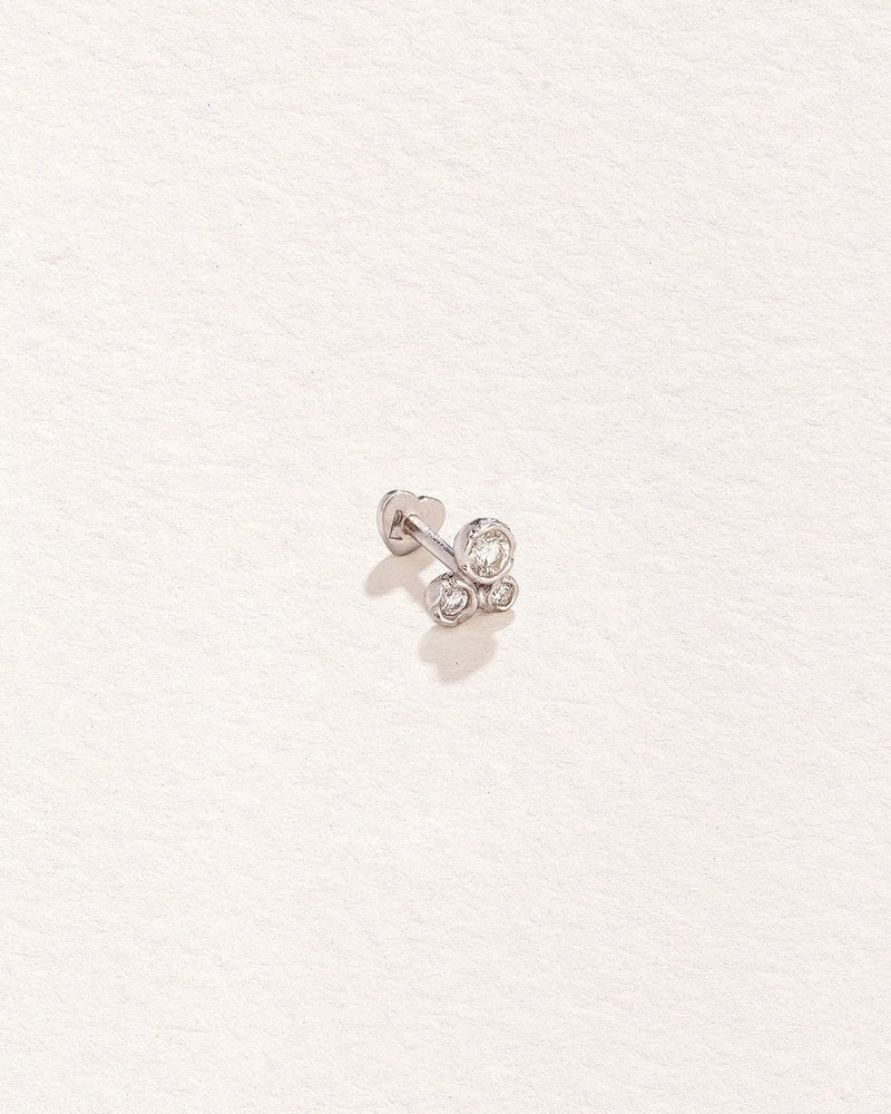Molten Trio Stud by Pamela Love – Piercing in #product_material# (#product_color#). 