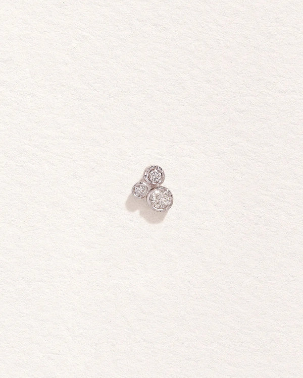 Molten Trio Stud by Pamela Love – Piercing in #product_material# (#product_color#). 