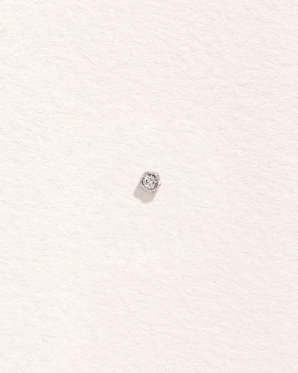 Petite Nugget Stud by Pamela Love – Piercing in #product_material# (#product_color#). 