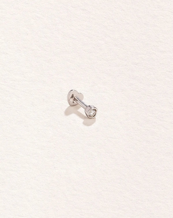Petite Nugget Stud by Pamela Love – Piercing in #product_material# (#product_color#). 