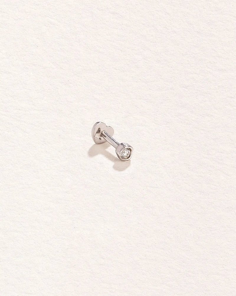 Petite Nugget Stud by Pamela Love – Piercing in #product_material# (#product_color#). 