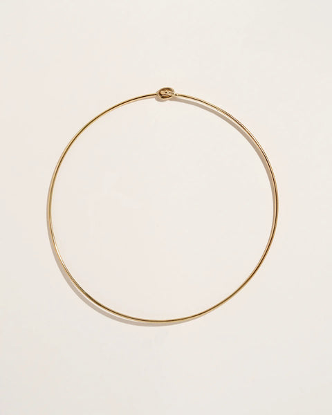 Wire Collar by Pamela Love – Necklaces in #product_material# (#product_color#).  wire-collar-gold
