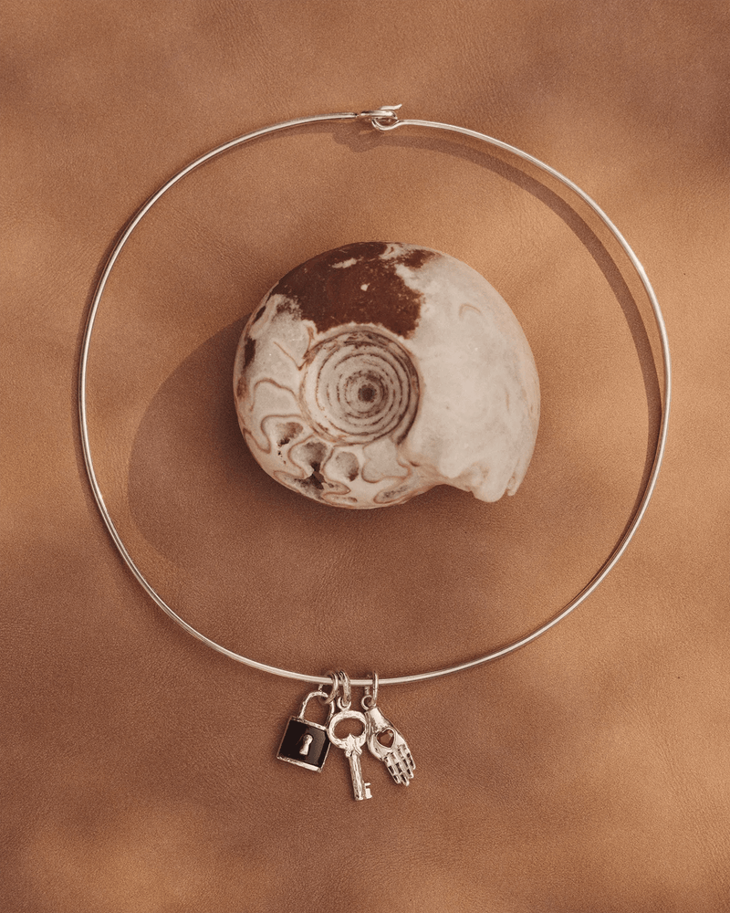 Wire Collar by Pamela Love – Necklaces in #product_material# (#product_color#). 