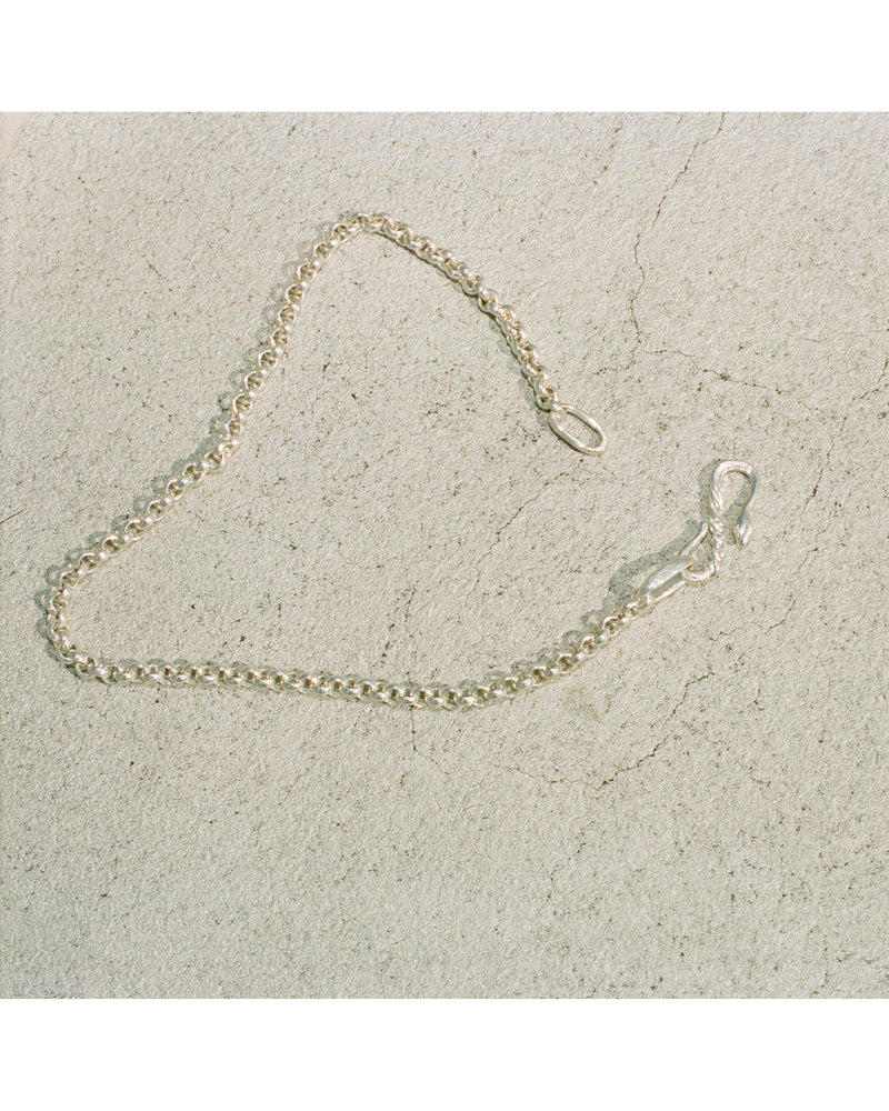 sterling silver snake necklace