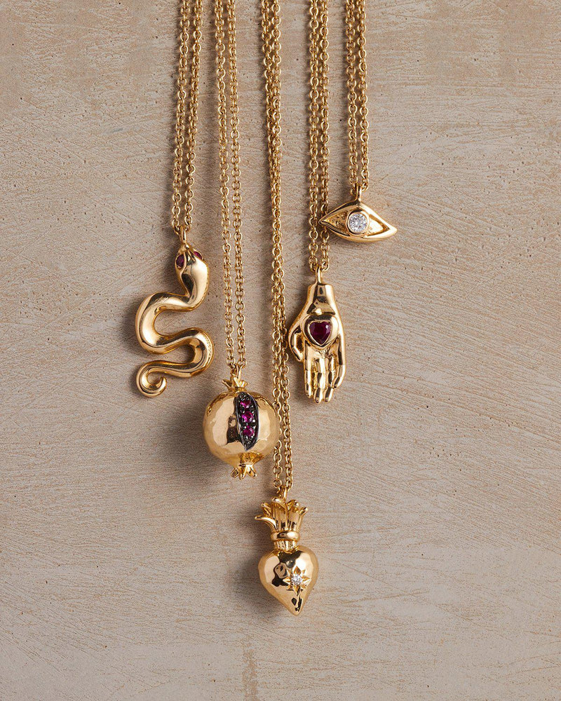 gold pendants by pamela love