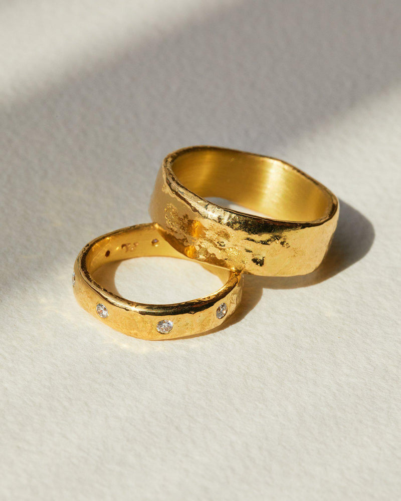 ceremonial engagement rings by pamela love