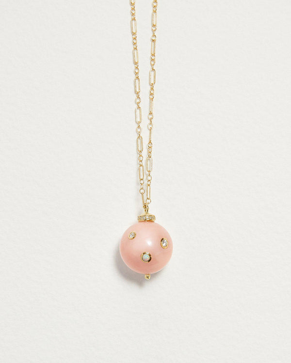 pink opal ursa major necklace