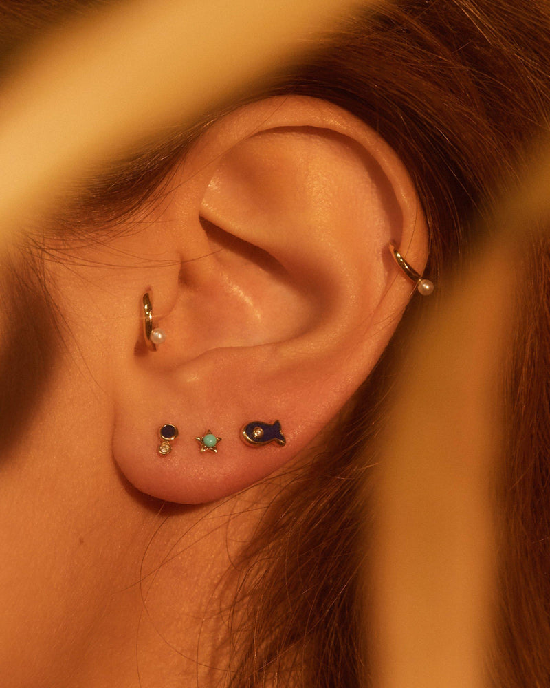 Pamela Love ear piercings