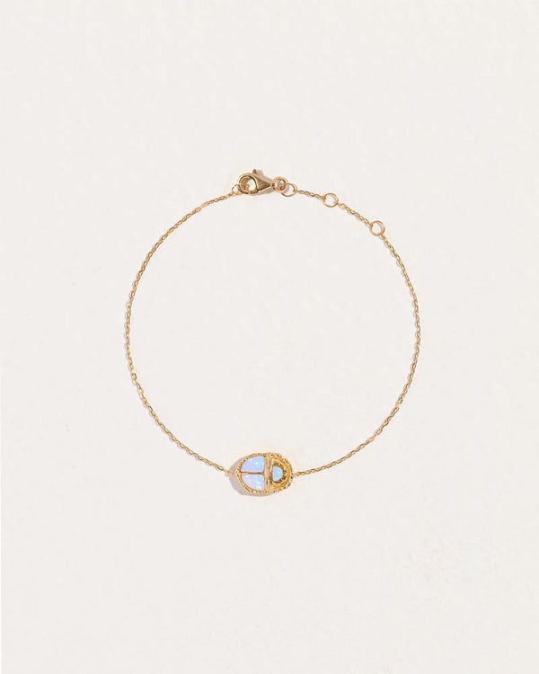 gibson opal scarab bracelet