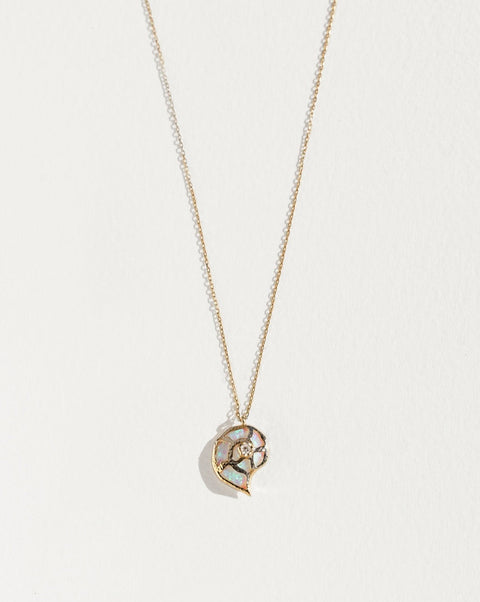 ebonee opal diamond necklace