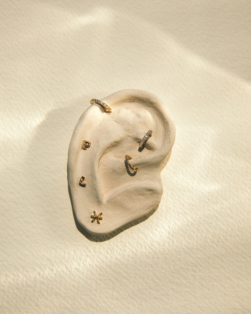 stud earrings by pamela love