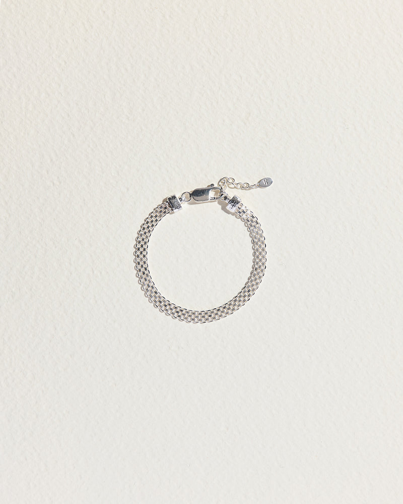 bismark silver chain bracelet