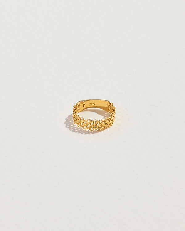 gold plate ring
