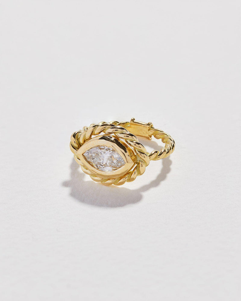 diamond gold wedding ring